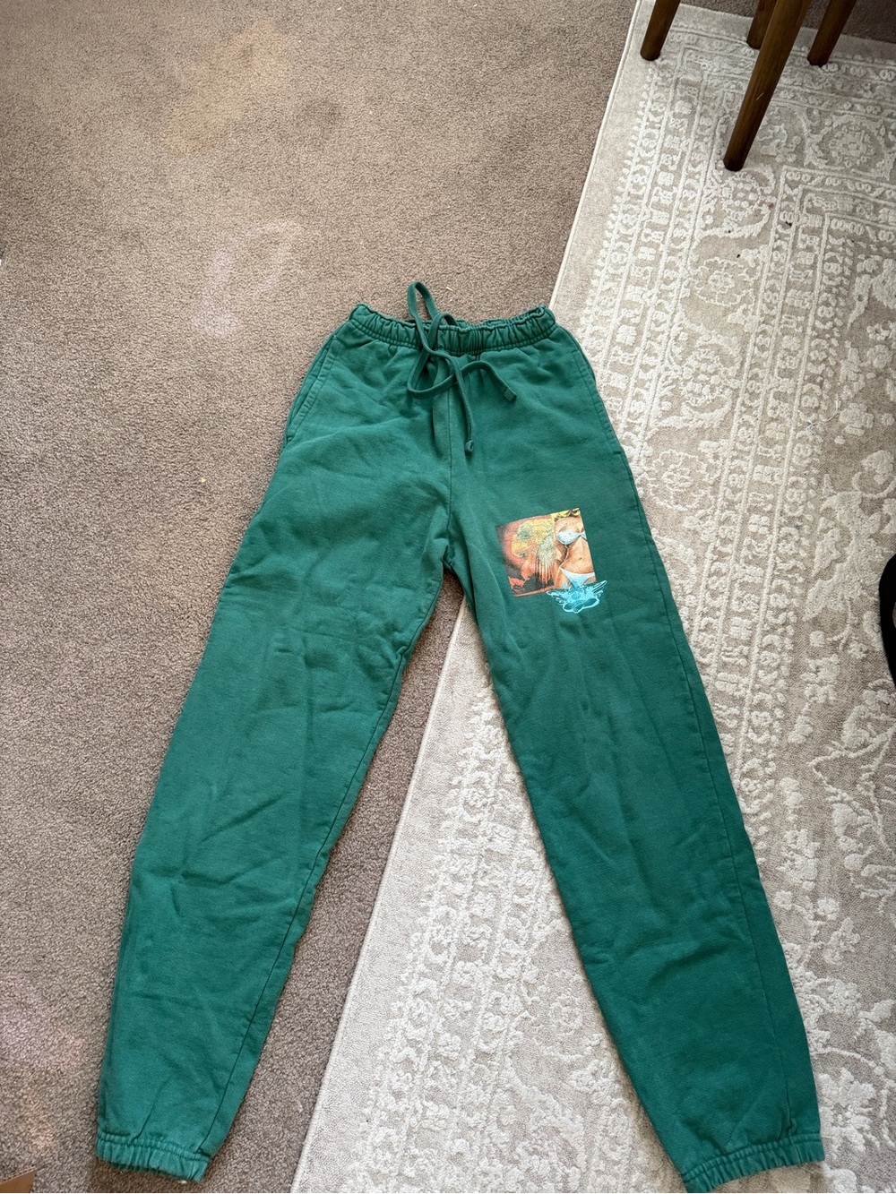Green Boys Lie Sweatpants